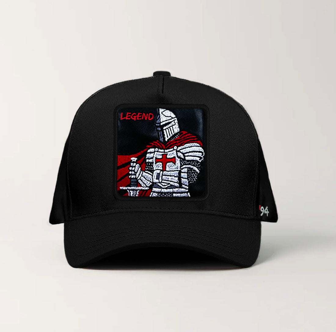 Medieval Knight "Legend" Snapback Black