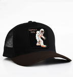 Bigfoot - "Keepin It Real" Trucker Hat (Black/Brown)