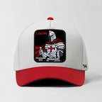 Medieval Knight "Legend" Snapback Hat (white/red)