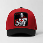 Medieval Knight "Legend" Snapback Hat (Red/Black)
