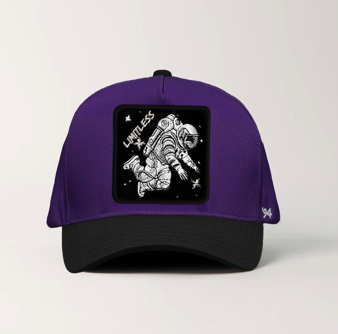 Astronaut "Limitless" Snapback Purple/Black