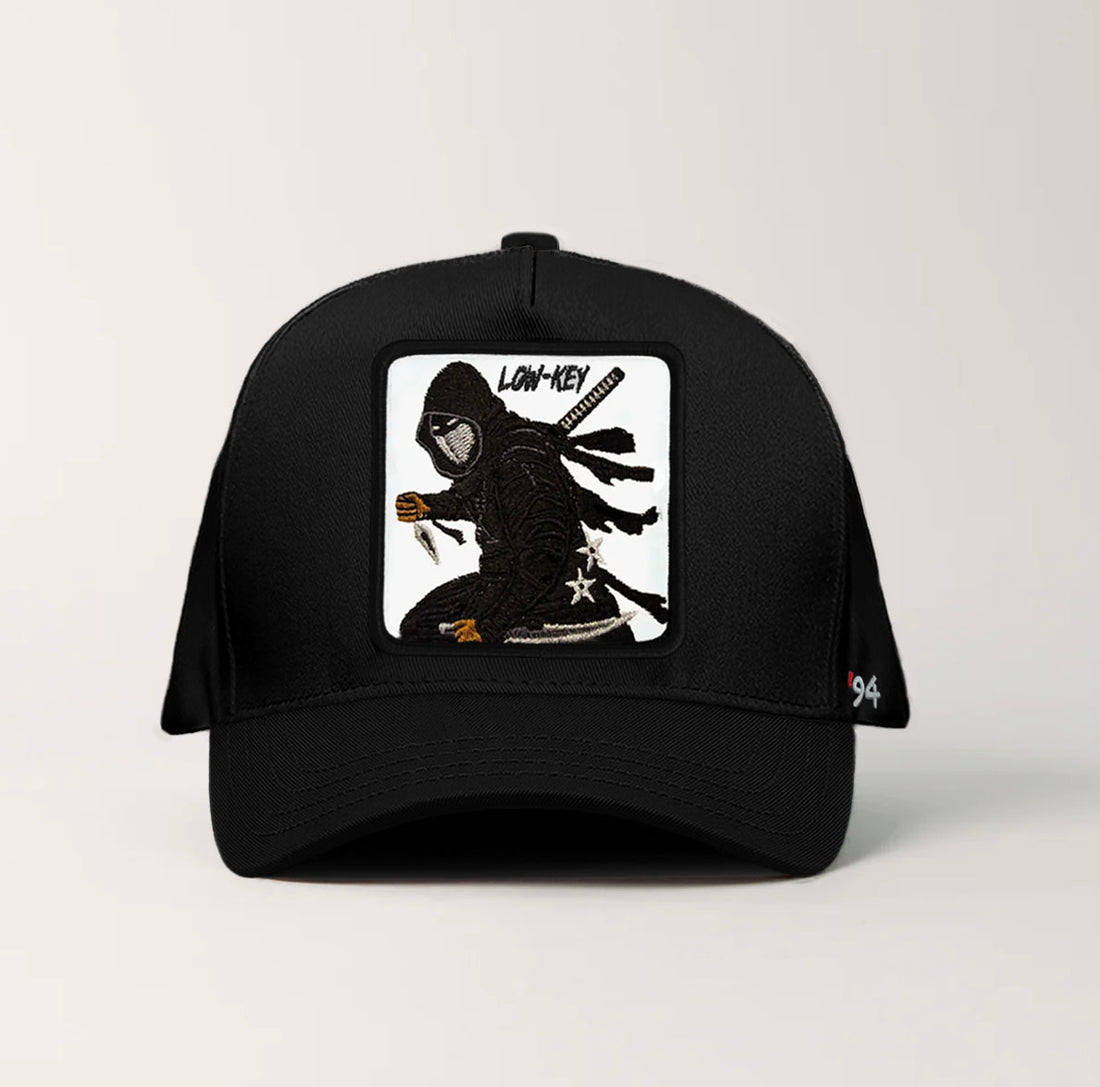 Ninja "Low-Key" Snapback Black