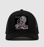 Cyborg "Machine" Trucker Hat (Black)
