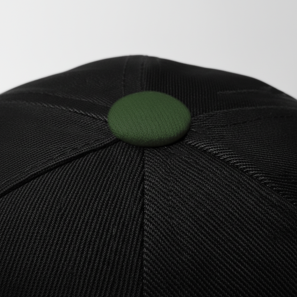 Medusa "Stone Cold" Snapback Hat (Black/Army Green)