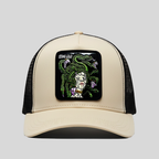 Medusa - "Stone cold" Trucker Hat (Cream)