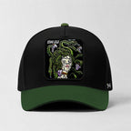 Medusa "Stone Cold" Snapback Hat (Black/Army Green)