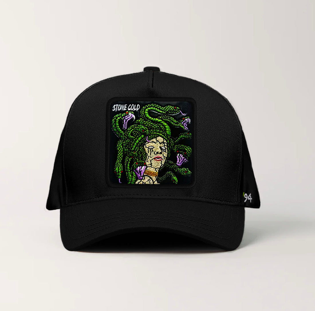 Medusa "Stone Cold" Snapback Black