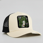 Medusa - "Stone cold" Trucker Hat (Cream)