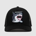 Megaladon "on the hunt" Trucker Hat (Black)