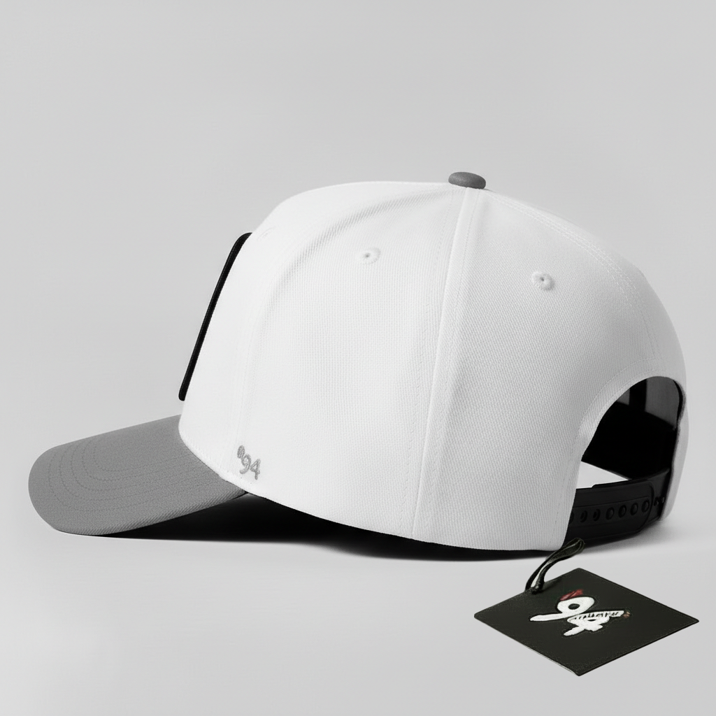Alien Grey "Out There" Snapback (White/Grey)