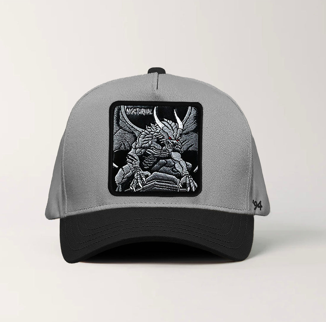 Gargoyle "Nocturnal" Snapback Grey/Black
