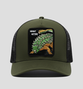 Anklyosaurus - "Heavy Hitter" Trucker Hat (Olive)