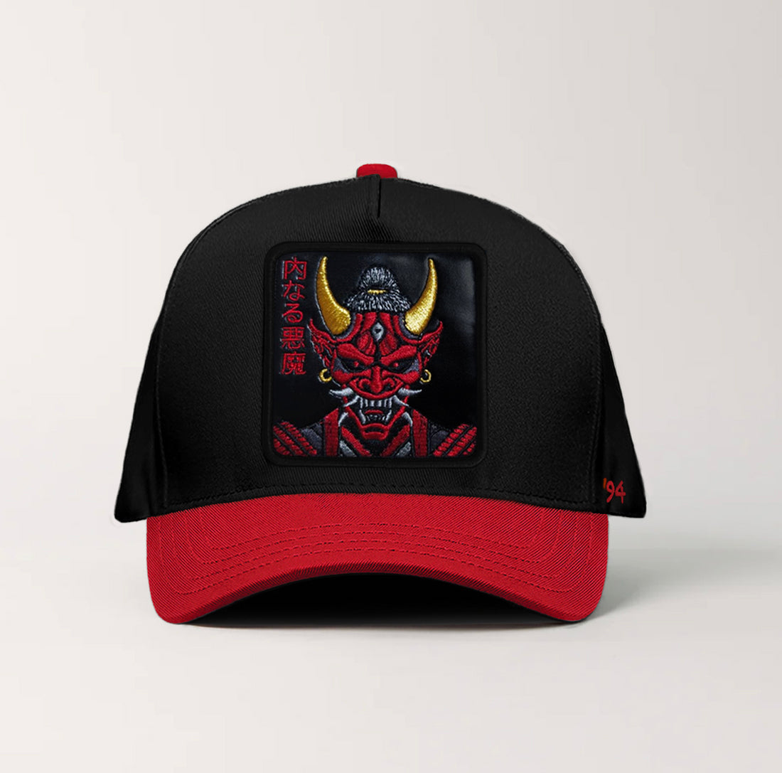 ONI Samurai "Inner Demons" Snapback Black/Red