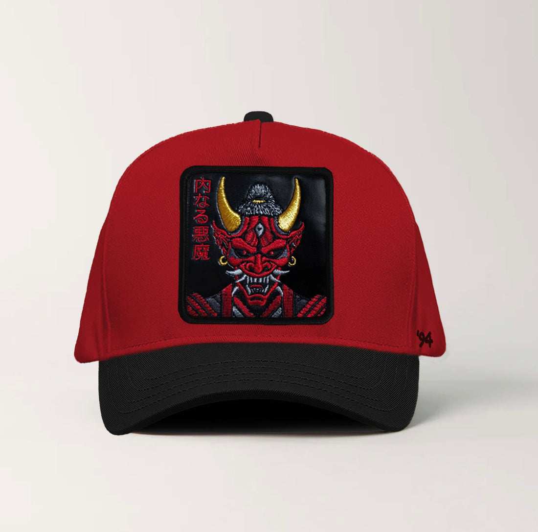 ONI Samurai "Inner Demons" Snapback Red/Black
