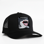 Megaladon "on the hunt" Trucker Hat (Black)