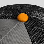 Spinosaurus - "Savage" Trucker Hat (Grey/Orange)