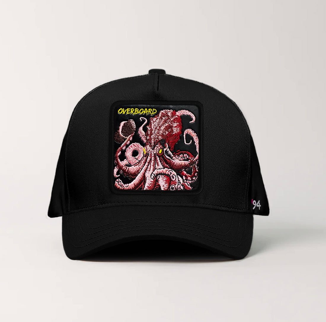 Kraken "Overboard" Snapback Black