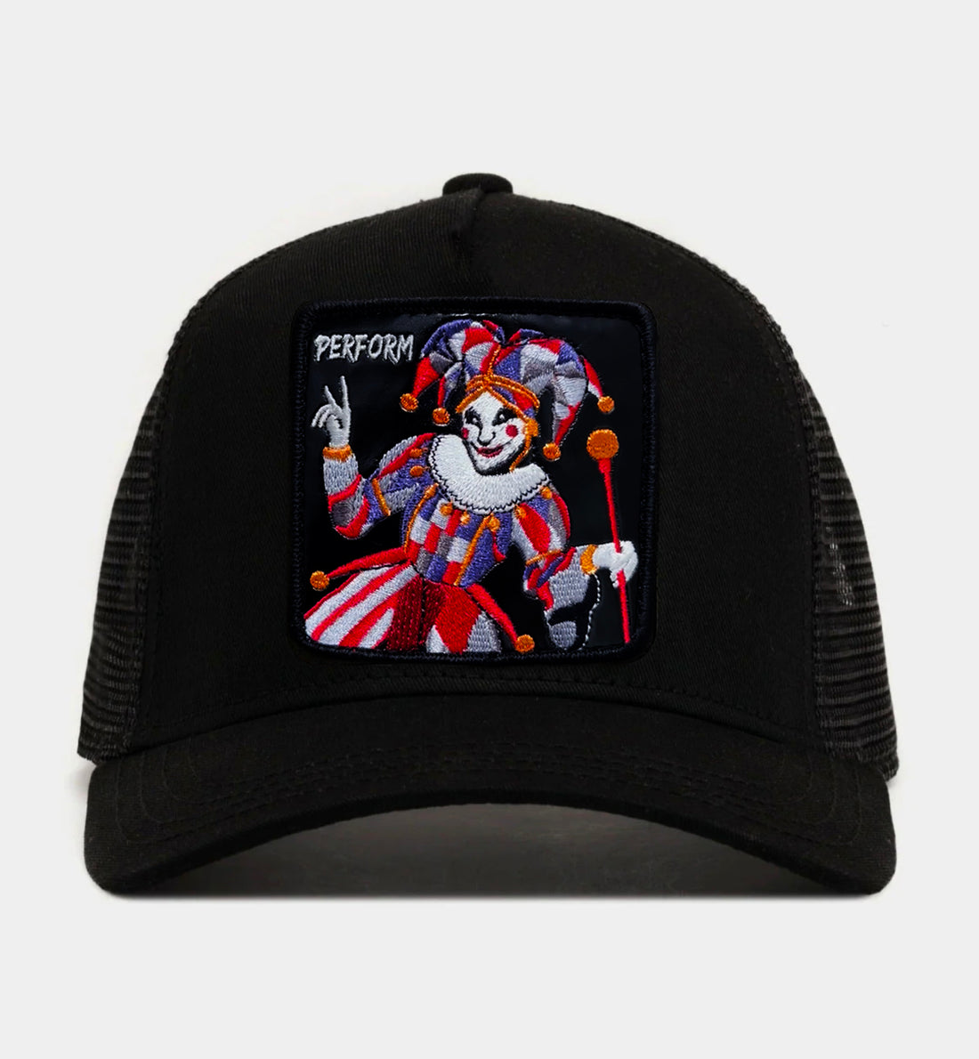 Jester Clown - "Perform" trucker hat