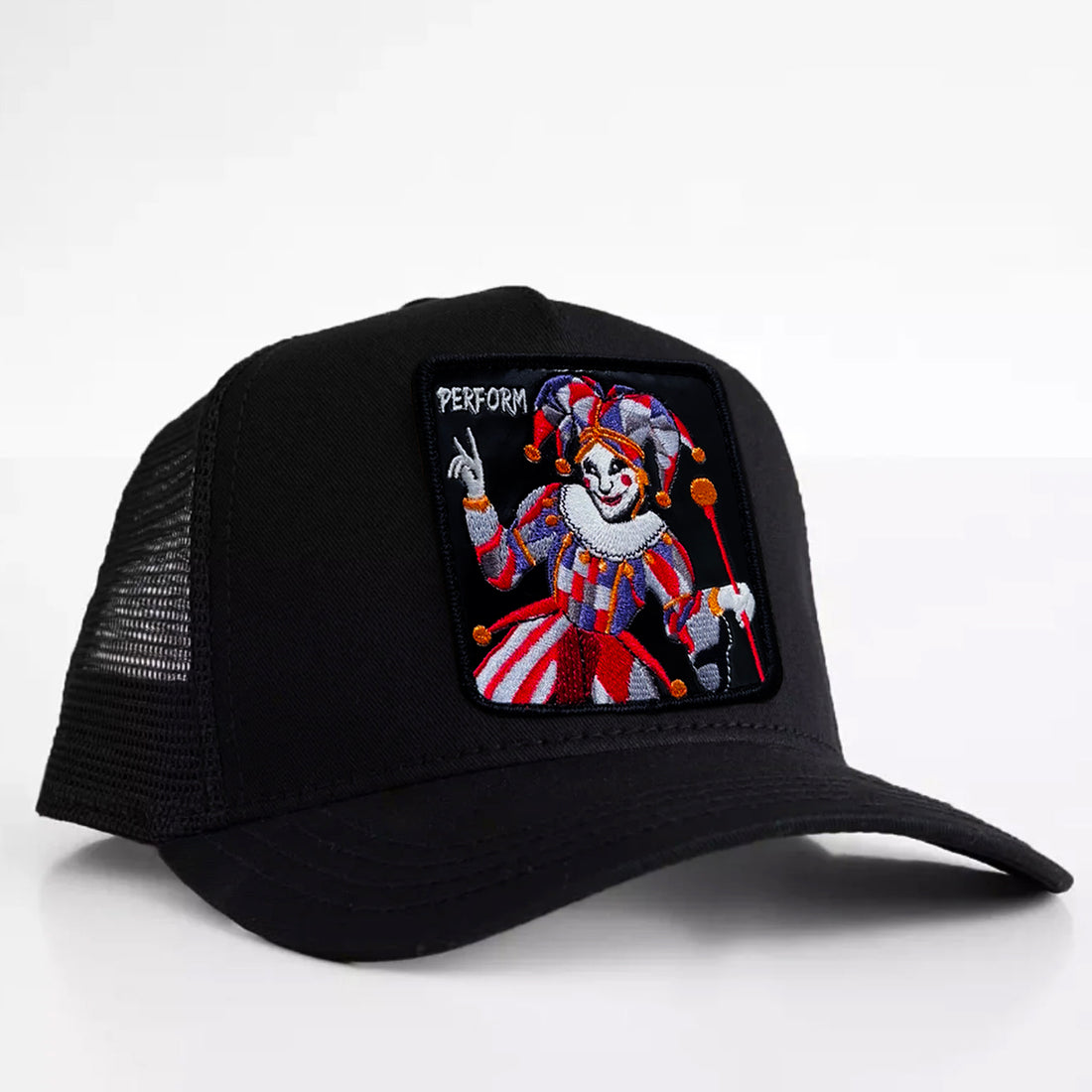 Jester Clown - "Perform" trucker hat