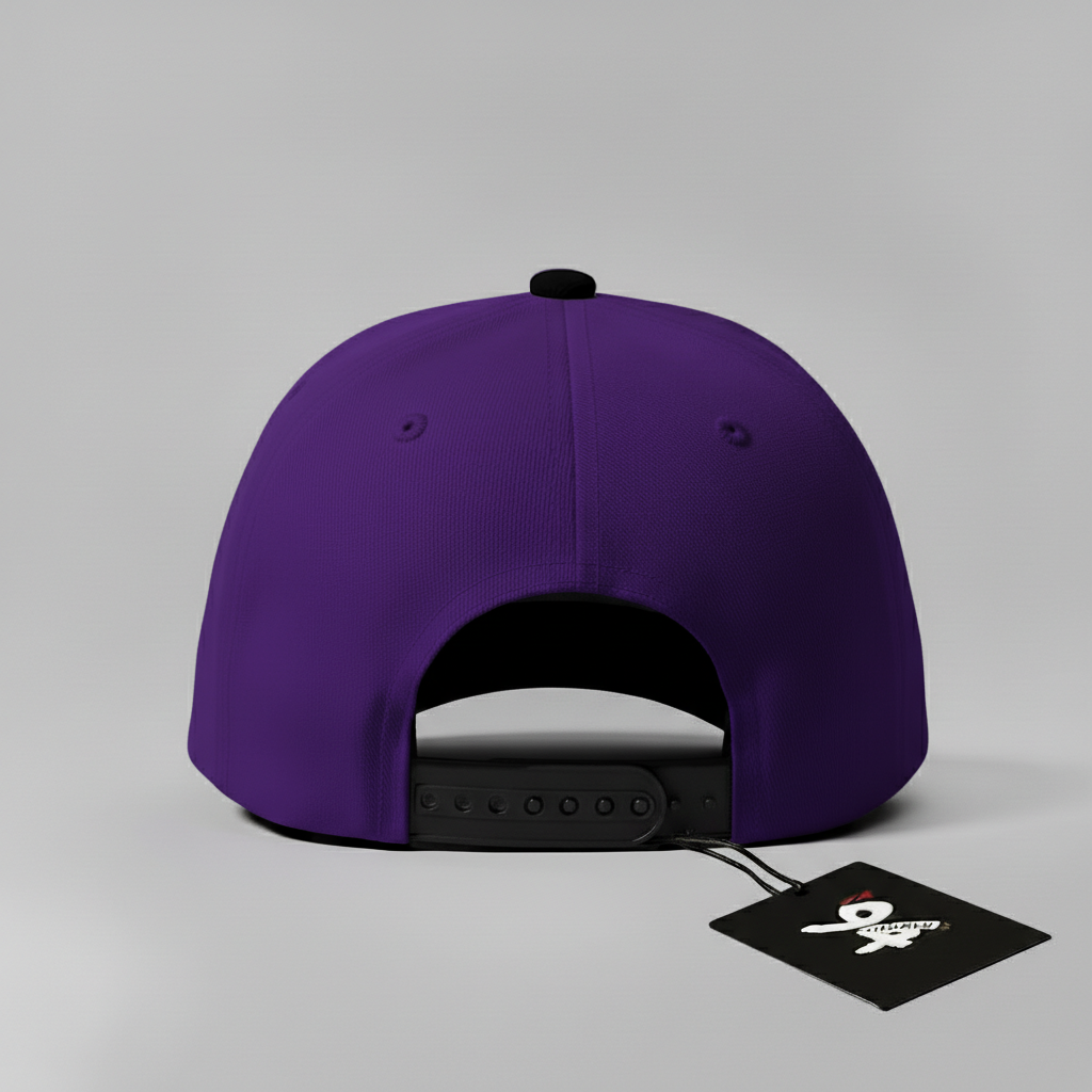 Astronaut "Limitless" Snapback Hat (Purple/Black)