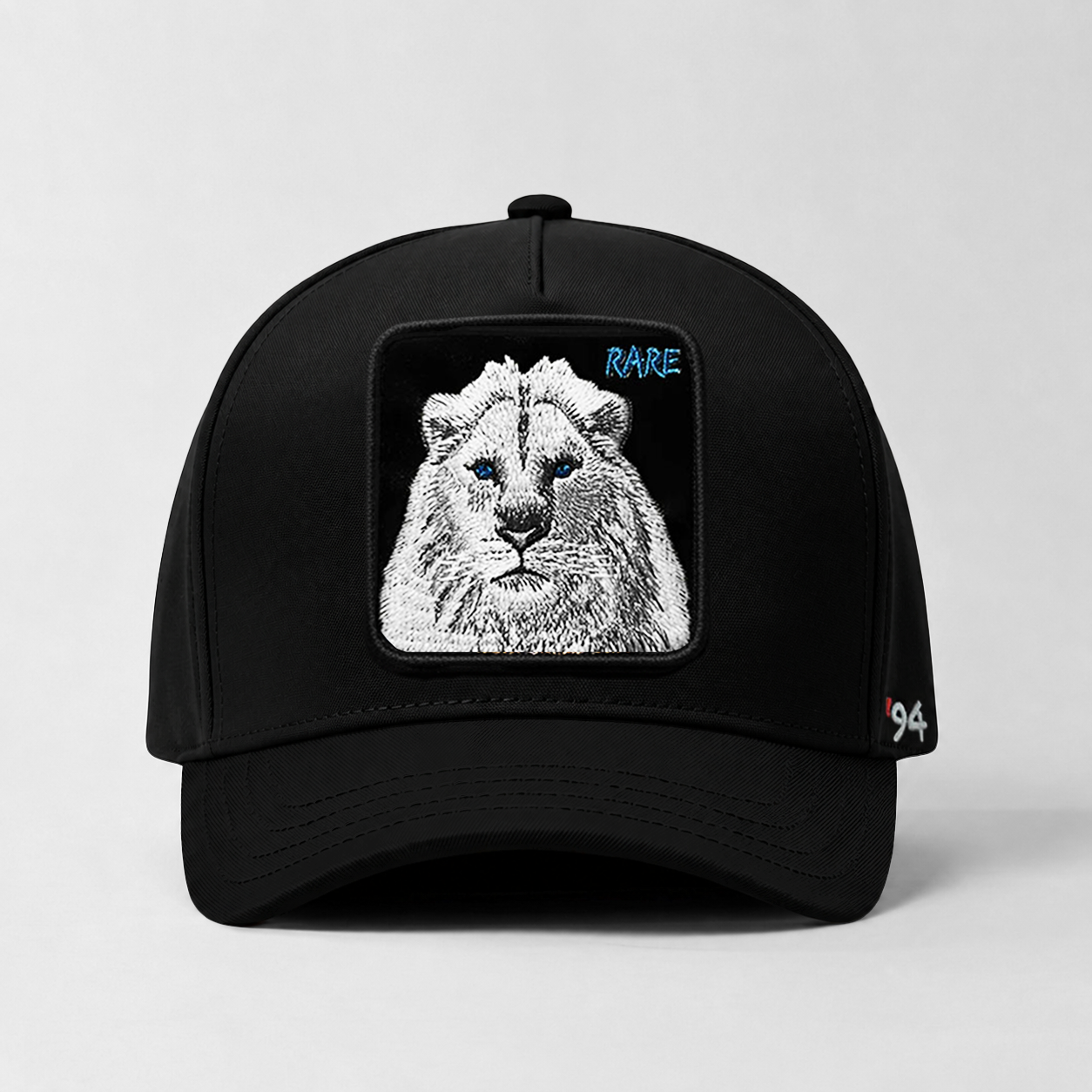 White Lion "Rare" Snapback Hat (Black)