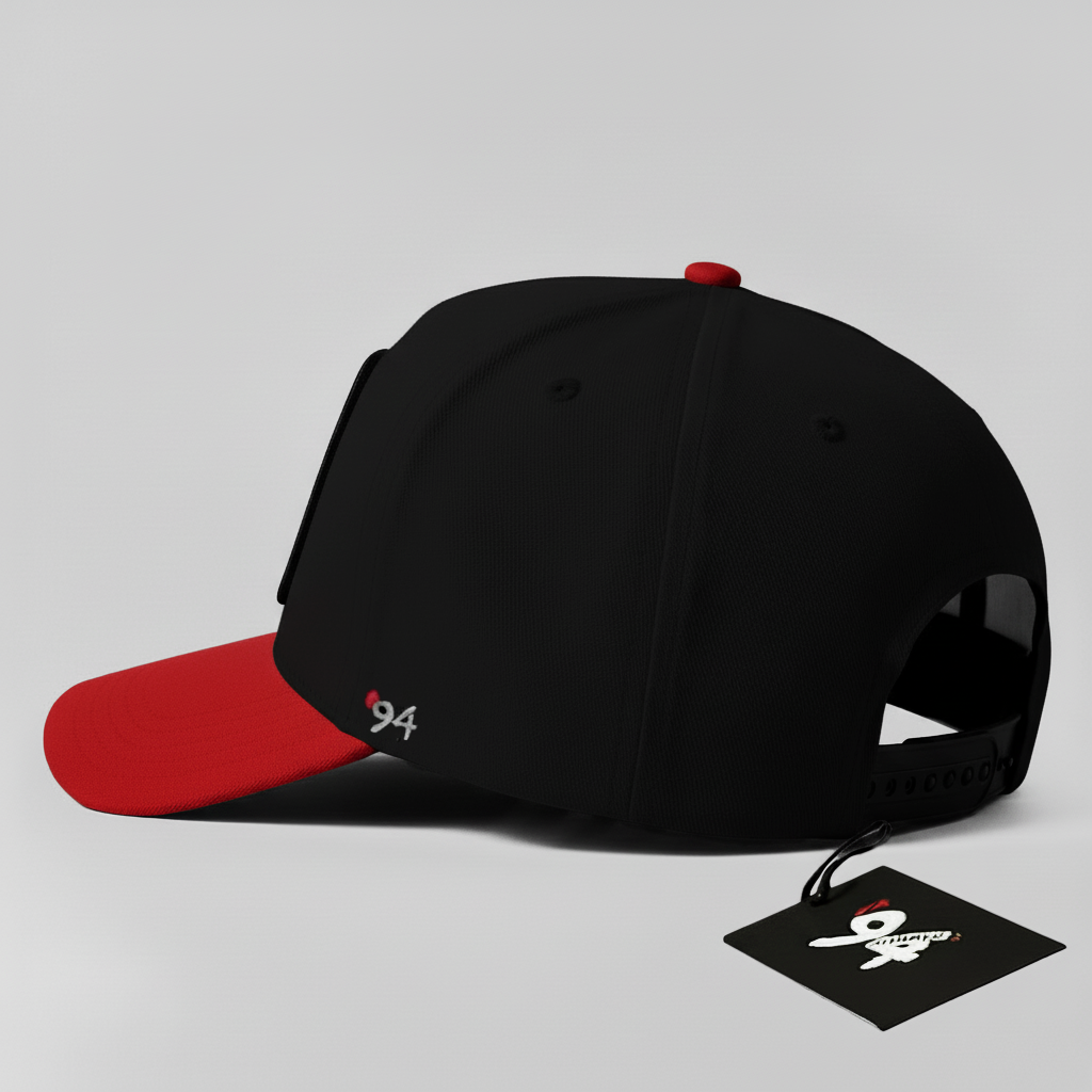 Grim Reaper "Endgame" Snapback Hat (Black/Red)