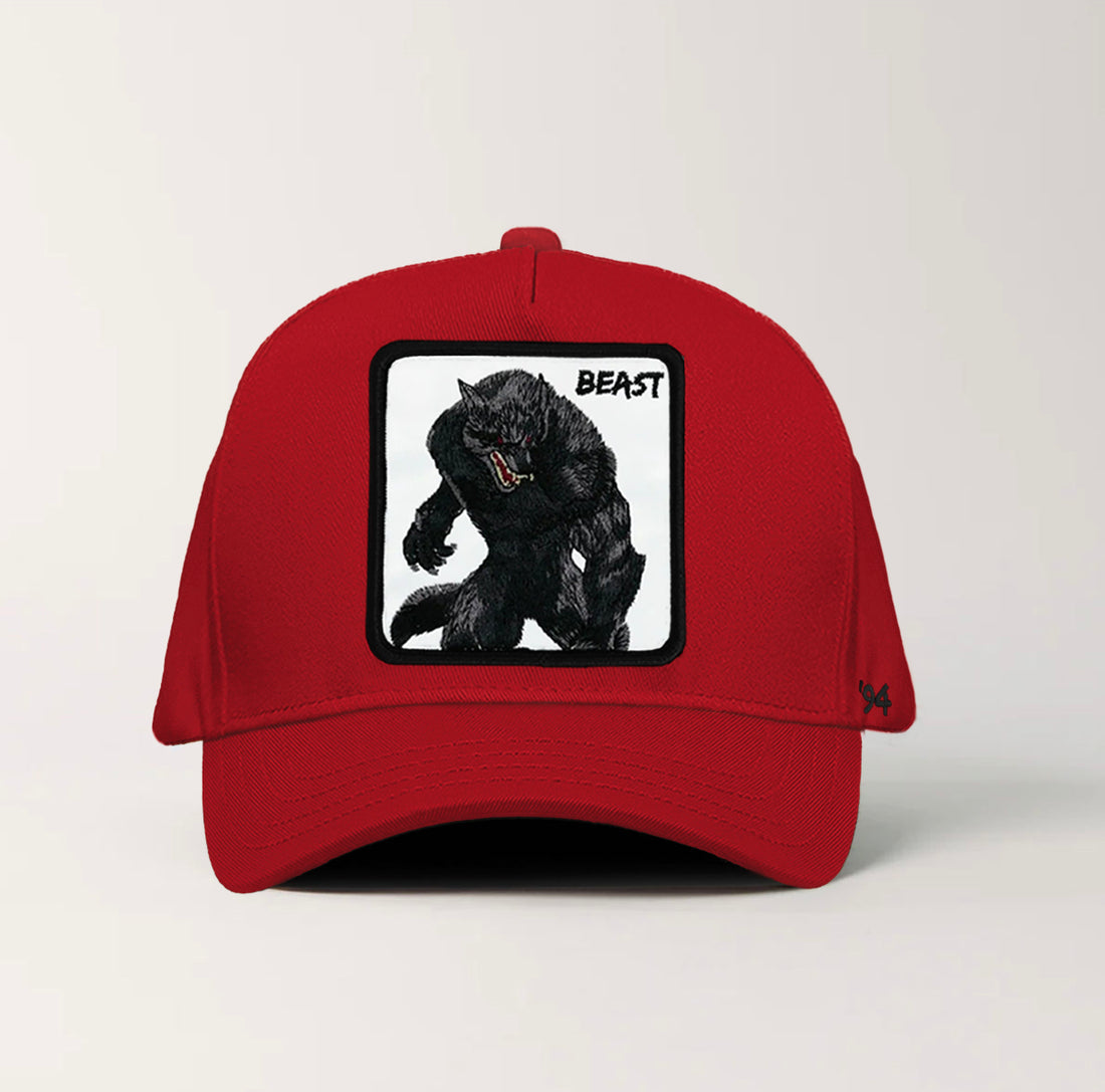 Werewolf "Beast" Snapback Red