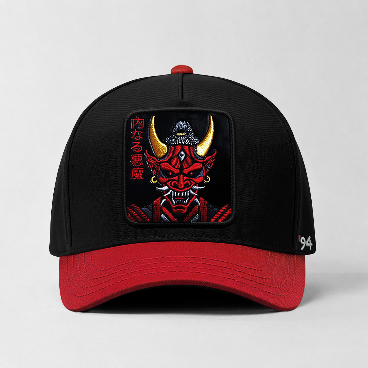 ONI Samurai "Inner Demons" Snapback Hat (Black/Red)