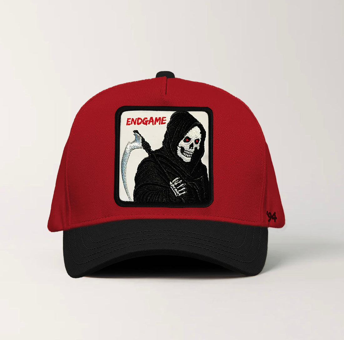 Grim Reaper "Endgame" Snapback Red/Black