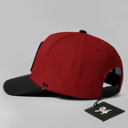 Spartan "Warrior" Snapback Hat (Red/Black)
