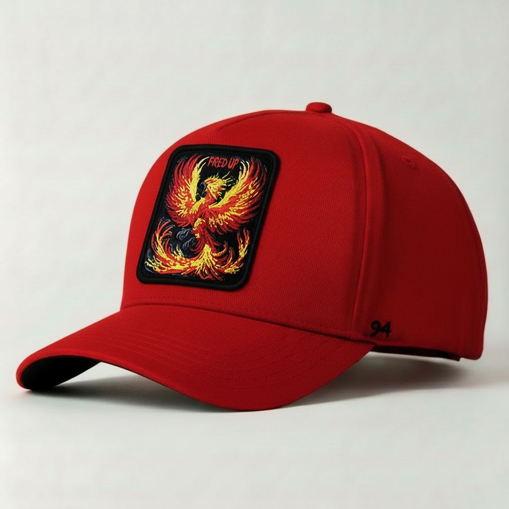 Phoenix "Fired Up" Snapback Hat (Red)