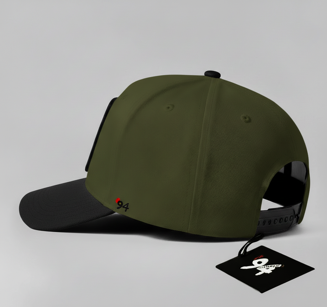 Anklyosaurus "Heavy Hitter" Snapback (Olive/Black)
