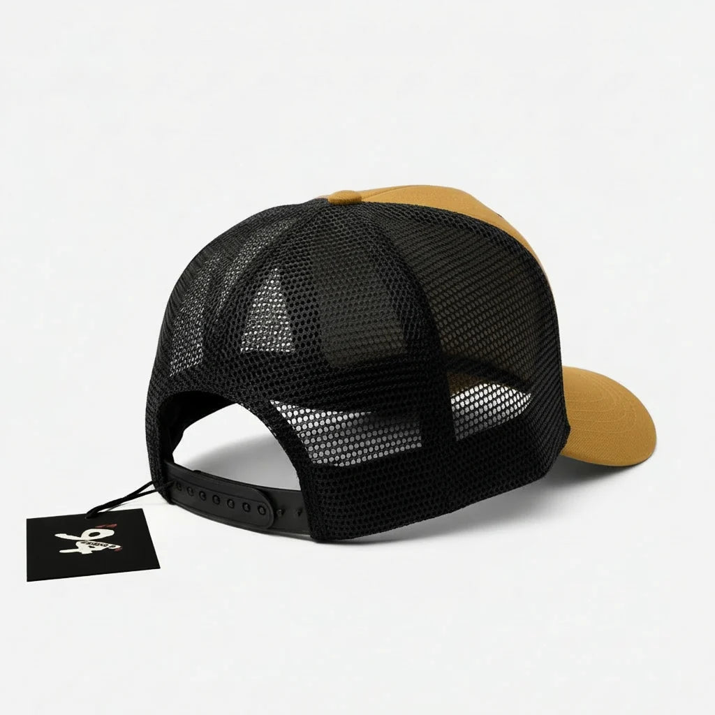Saber-Tooth Tiger - "PRIMAL" Trucker Hat (Tan)