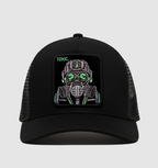 Gas Mask "Toxic" Trucker Hat (Black)