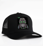 Gas Mask "Toxic" Trucker Hat (Black)