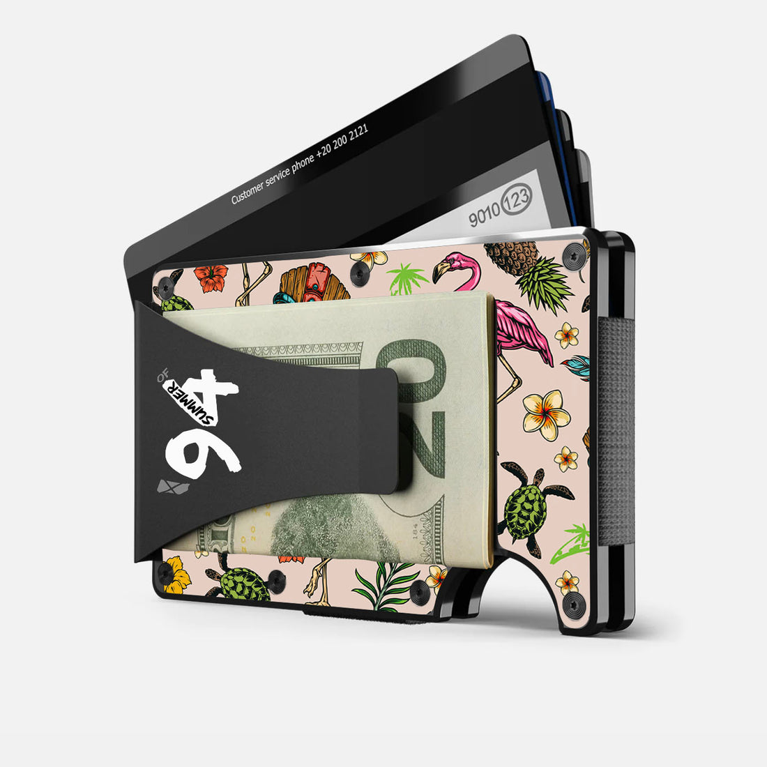 Hawaiian" - Graphic Minimalist Wallet