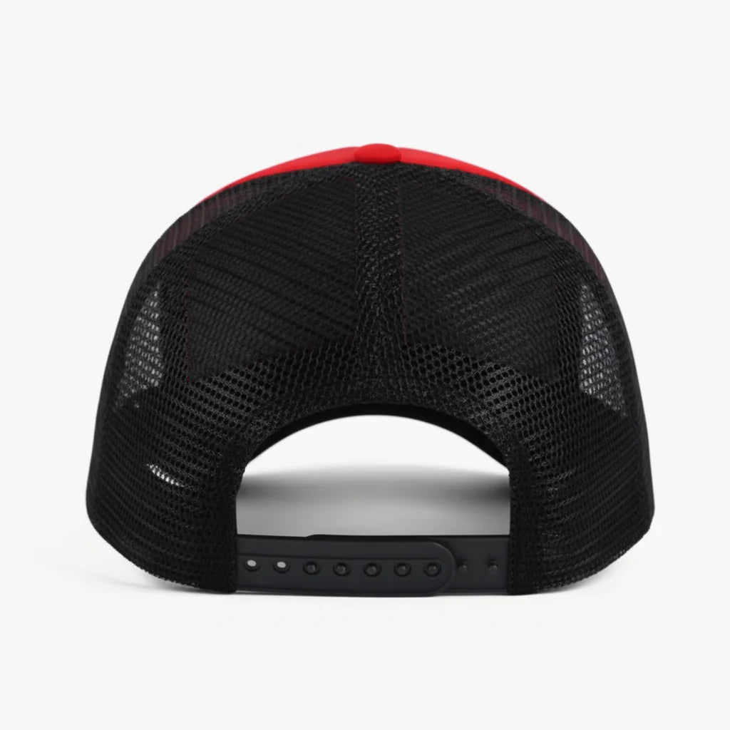 Little Devil "Delinquent" Trucker Hat (Red)