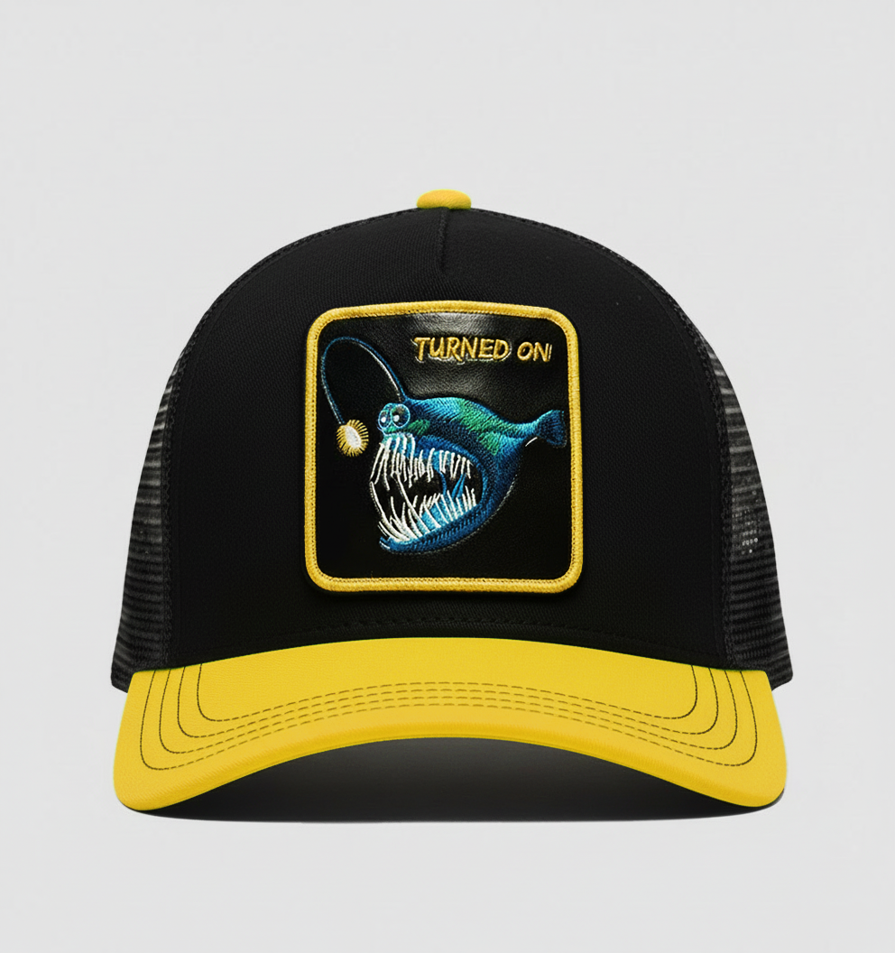 Angler Fish - "Turned On" Trucker Hat