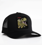 T-Rex "Tyrant" Trucker Hat (Black)
