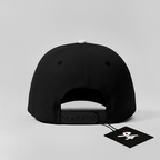 Conflicted Angel "Conflict" Snapback Hat (Black/White)