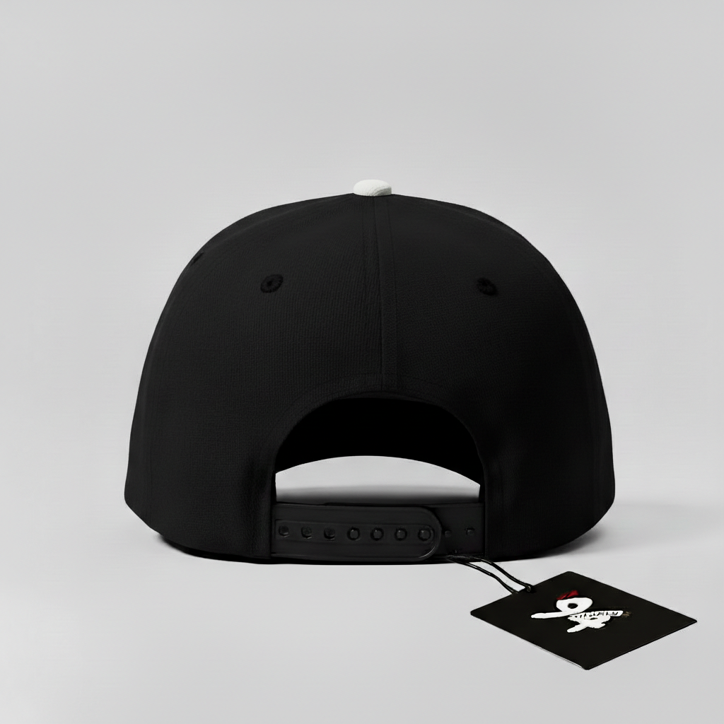 Conflicted Angel "Conflict" Snapback Hat (Black/White)