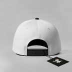 Ninja "Low-Key" Snapback Hat (White/Black)