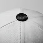 Ninja "Low-Key" Snapback Hat (White/Black)