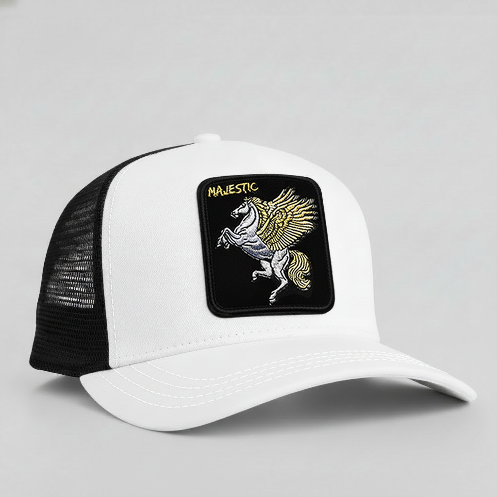 Pegasus - "Majestic" Trucker Hat (White)