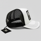 White Tiger - "Pursuit" Trucker Hat (White)