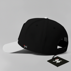 Conflicted Angel "Conflict" Snapback Hat (Black/White)