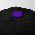 Werewolf "Beast" Snapback Hat (Black/Purple)
