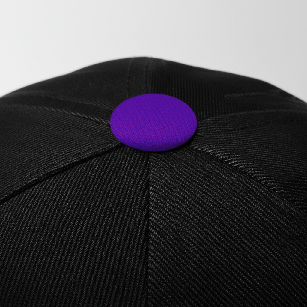 Werewolf "Beast" Snapback Hat (Black/Purple)