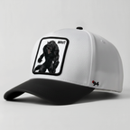 Werewolf "Beast" Snapback Hat (White/Black)